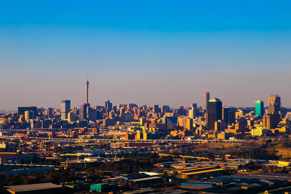 a view of Johannesburg City)