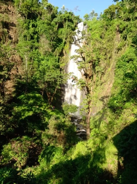 materuni waterfall at Tanzania safari