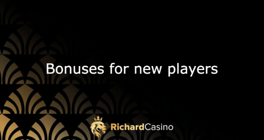 Bonuses for new players on the Richard Casino online platform